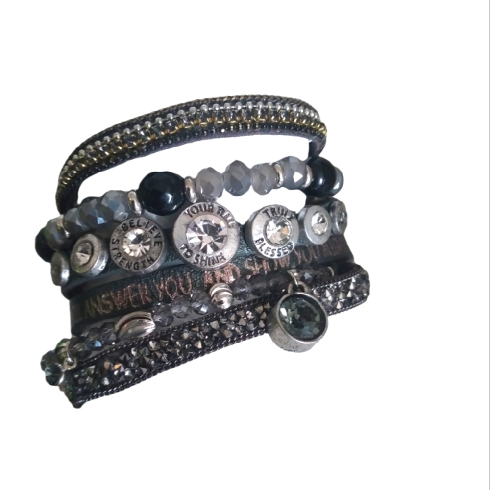 Women's Good Work Multi-Strand Beaded Bracelet